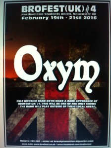 Poster Brofest - Oxym